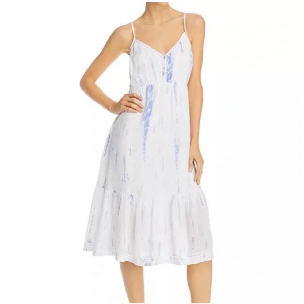 RAILS Tie Dye Delilah Lined Spaghetti Strap Dress Small